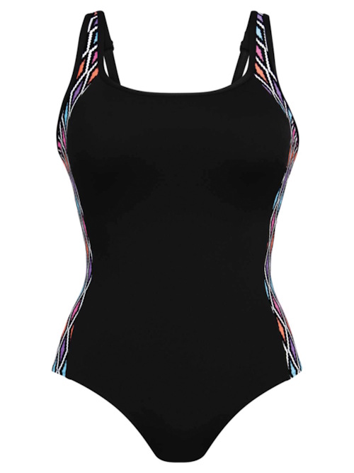 Anita Care Krabi zwart/multicolor prothese badpak