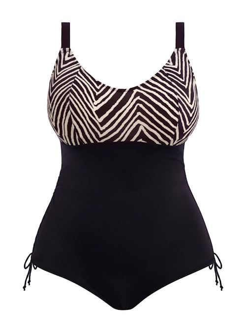Elomi Swim Fiji Falls zwart/wit badpak