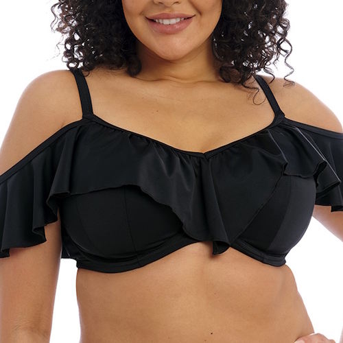 Elomi Swim Plain Sailing zwart soft-cup bikinitop