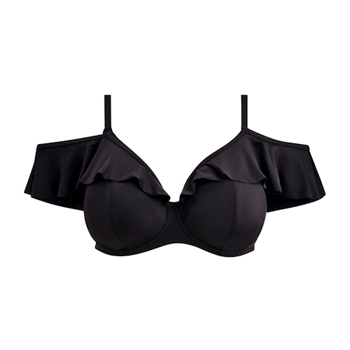 Elomi Swim Plain Sailing zwart voorgevormde bikinitop