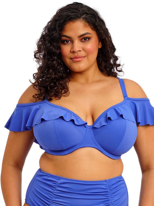 Elomi Swim Plain Sailing blauw voorgevormde bikinitop