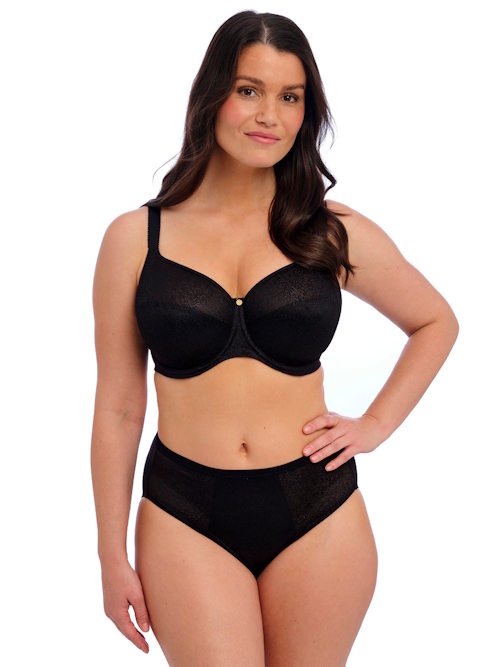 Fantasie Lingerie Demure zwart niet voorgevormde bh