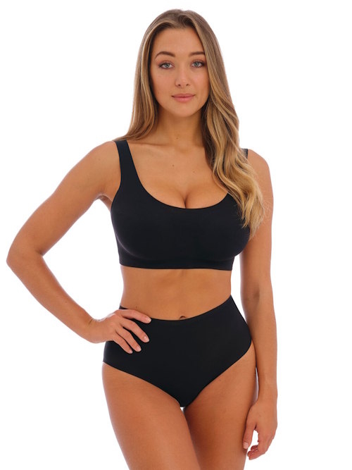 Fantasie Lingerie Smoothease zwart high brief