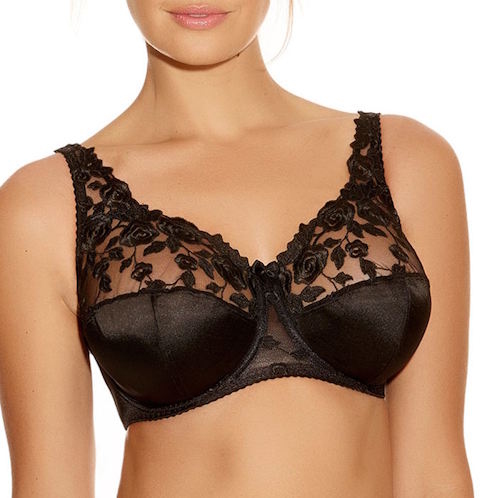 Fantasie Lingerie Belle zwart niet voorgevormde bh