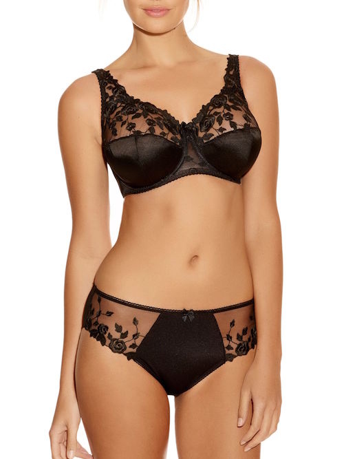 Fantasie Lingerie Belle zwart niet voorgevormde bh