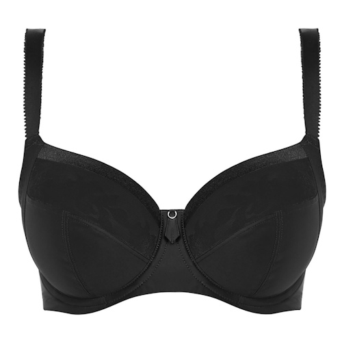 Fantasie Lingerie Illusion zwart niet voorgevormde bh