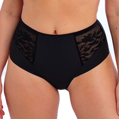 Fantasie Lingerie Illusion zwart high brief