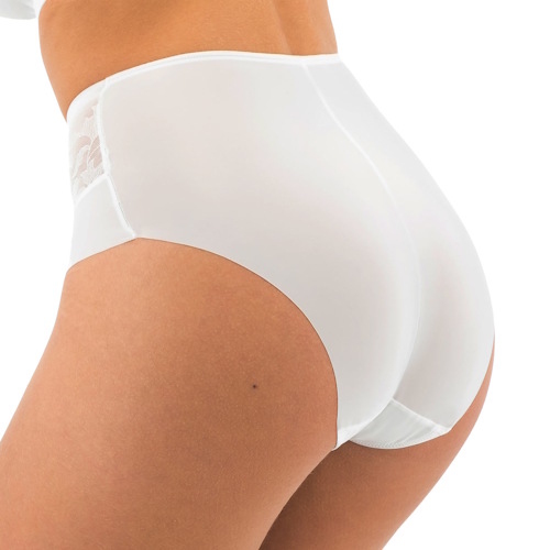 Fantasie Lingerie Illusion wit high brief