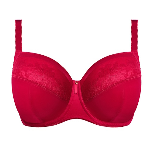 Fantasie Lingerie Illusion rood niet voorgevormde bh