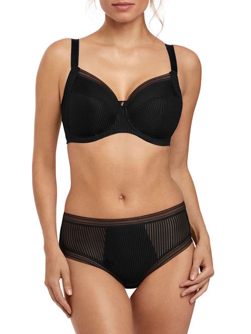 Fantasie Lingerie Fusion zwart niet voorgevormde bh