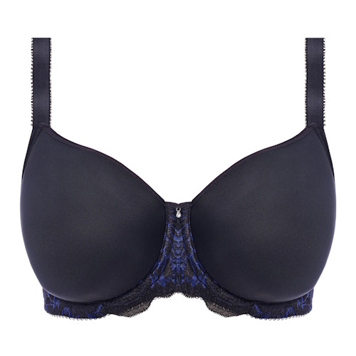 Fantasie Lingerie Emmaline zwart/blauw voorgevormde bh