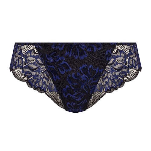 Fantasie Lingerie Emmaline zwart/blauw slip