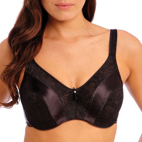 Wacoal Lingerie Le Minimizer zwart niet voorgevormde bh