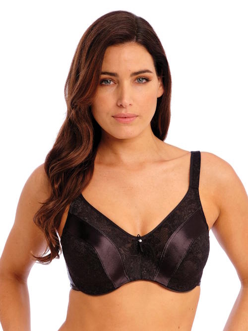 Wacoal Lingerie Le Minimizer zwart niet voorgevormde bh