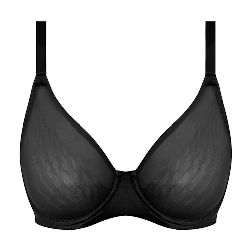 Wacoal Lingerie Elevated Allure zwart niet voorgevormde bh