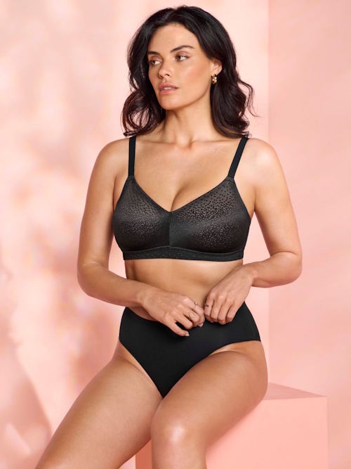 Wacoal Lingerie Back Appeal zwart wireless bh