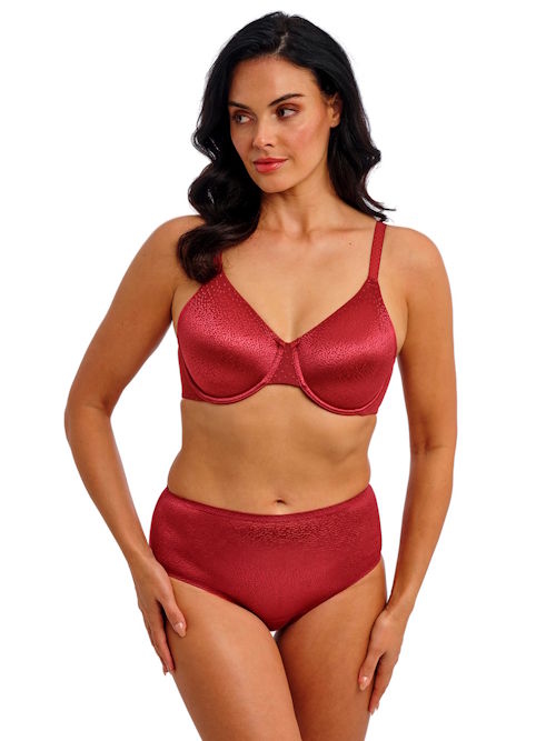 Wacoal Lingerie Back Appeal rood niet voorgevormde bh