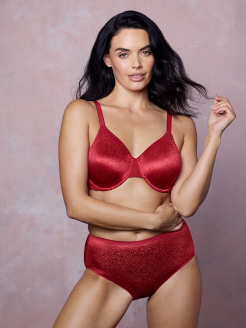 Wacoal Lingerie Back Appeal rood niet voorgevormde bh