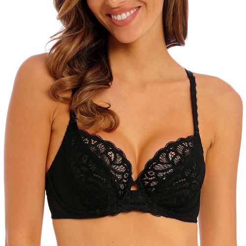 Wacoal Lingerie Raffine zwart niet voorgevormde bh