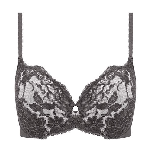 Wacoal Lingerie Florilege grijs niet voorgevormde bh