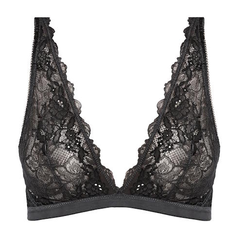 Wacoal Lingerie Lace Perfection grijs wireless bh