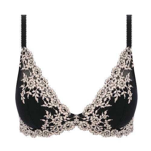 Wacoal Lingerie Embrace Lace zwart voorgevormde bh