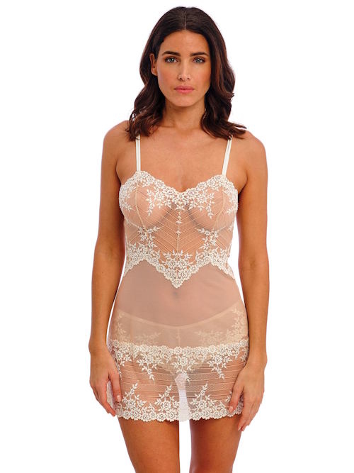 Wacoal Lingerie Embrace Lace powder slipdress