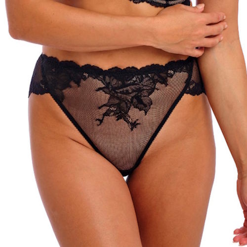 Wacoal Lingerie Vivid Attraction zwart slip