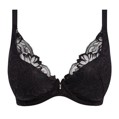 Wacoal Lingerie Abellia zwart push up bh