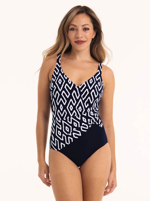 Anita Badmode Felia marine blauw badpak