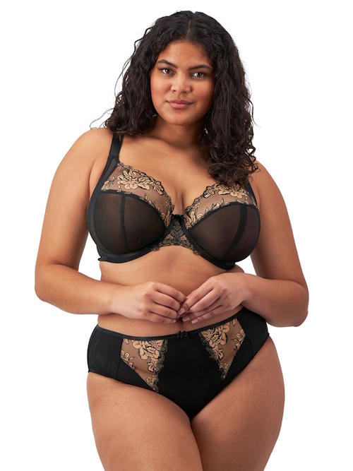 Elomi Teagan zwart slip
