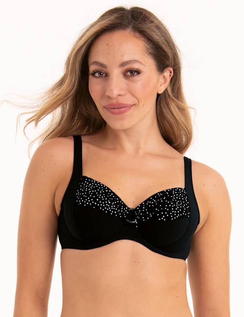 Anita Badmode Elna zwart soft-cup bikinitop