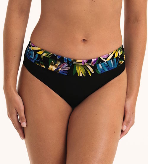 Anita Badmode Chiara zwart/print bikini broekje