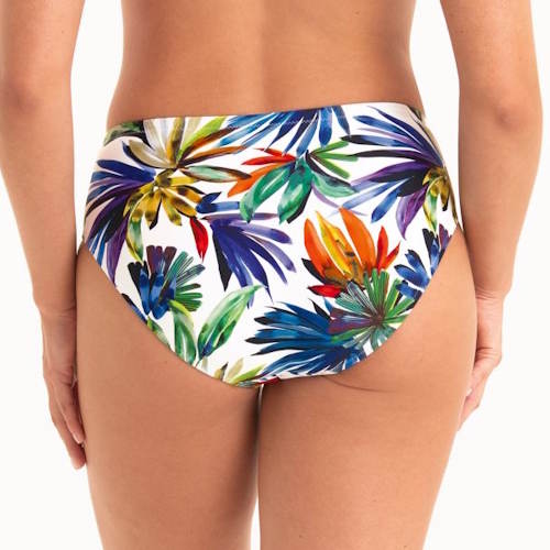 Anita Badmode Mira wit/print bikini broekje