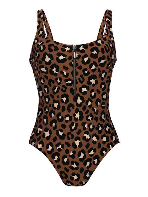 Rosa Faia Badmode Elouise bruin/print badpak