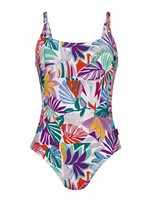 Rosa Faia Badmode Mona wit/print badpak