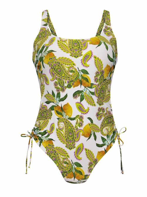 Rosa Faia Badmode Jessy wit/print badpak