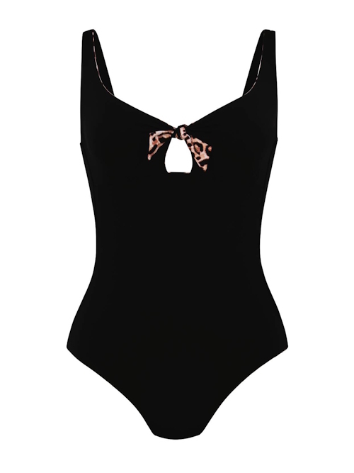 Rosa Faia Badmode Violetta zwart/bruin badpak