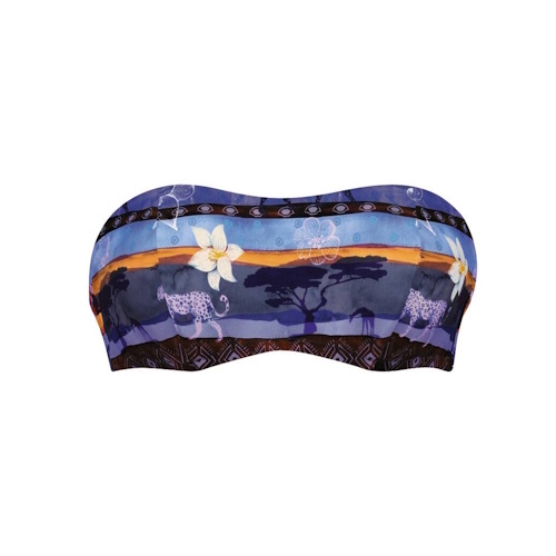 Rosa Faia Badmode Bella blauw soft-cup bikinitop