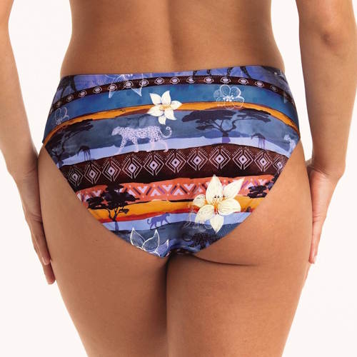 Rosa Faia Badmode Bruna blauw bikini broekje
