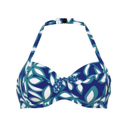 Rosa Faia Badmode Leandra blauw voorgevormde bikinitop