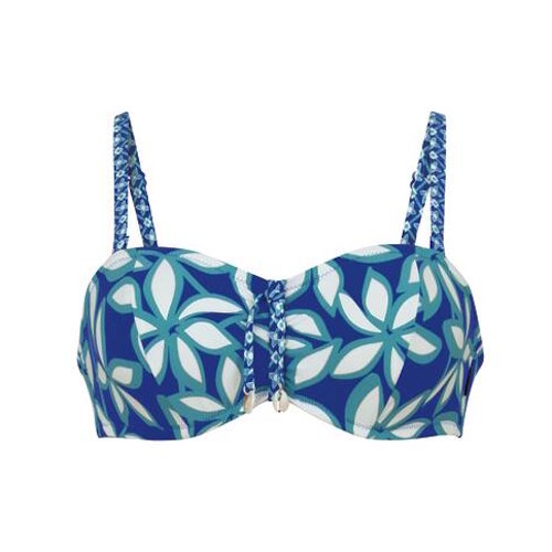 Rosa Faia Badmode Ella blauw soft-cup bikinitop