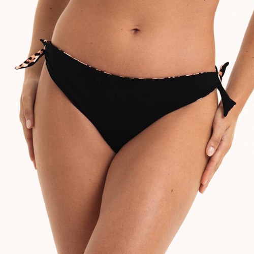 Rosa Faia Badmode Kara zwart/bruin bikini broekje
