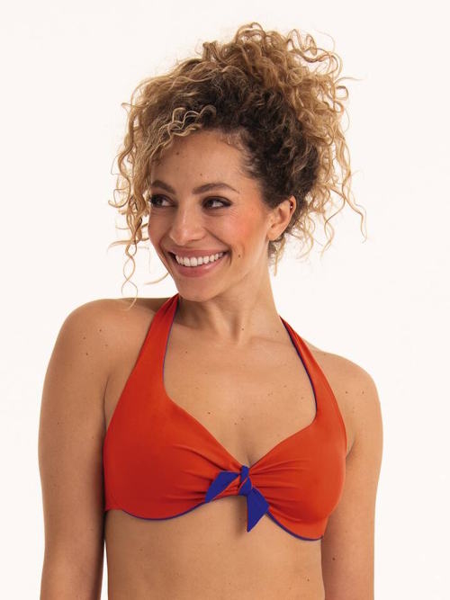 Rosa Faia Badmode Loretta blauw voorgevormde bikinitop
