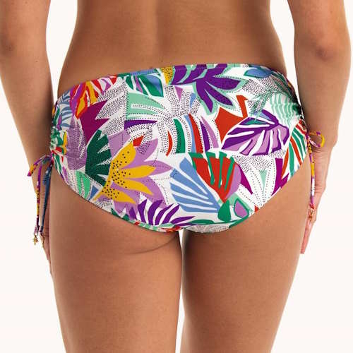 Rosa Faia Badmode Ive wit/print bikini broekje