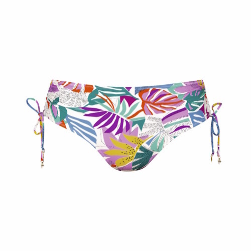 Rosa Faia Badmode Ive wit/print bikini broekje