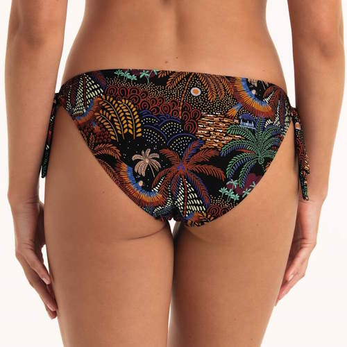 Rosa Faia Badmode Adella zwart/print bikini broekje