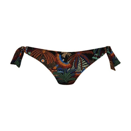 Rosa Faia Badmode Adella zwart/print bikini broekje
