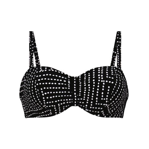 Rosa Faia Badmode Ella zwart soft-cup bikinitop