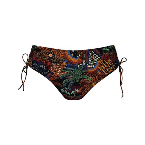 Rosa Faia Badmode Anny zwart/print bikini broekje